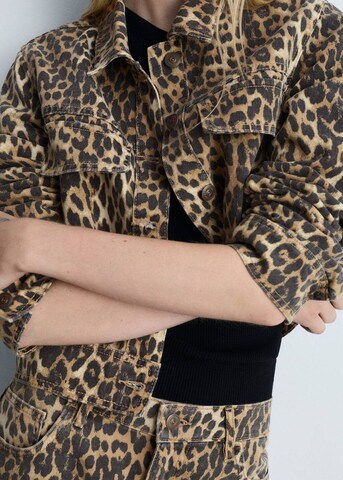 MANGO Windjacke 'Leo' in Braun