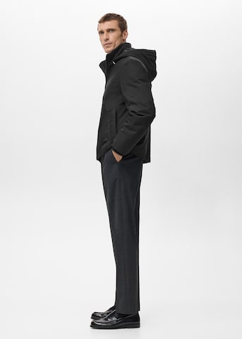 MANGO MAN Between-Season Jacket 'Cunen' in Black