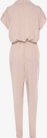 LASCANA - Jumpsuit en beige