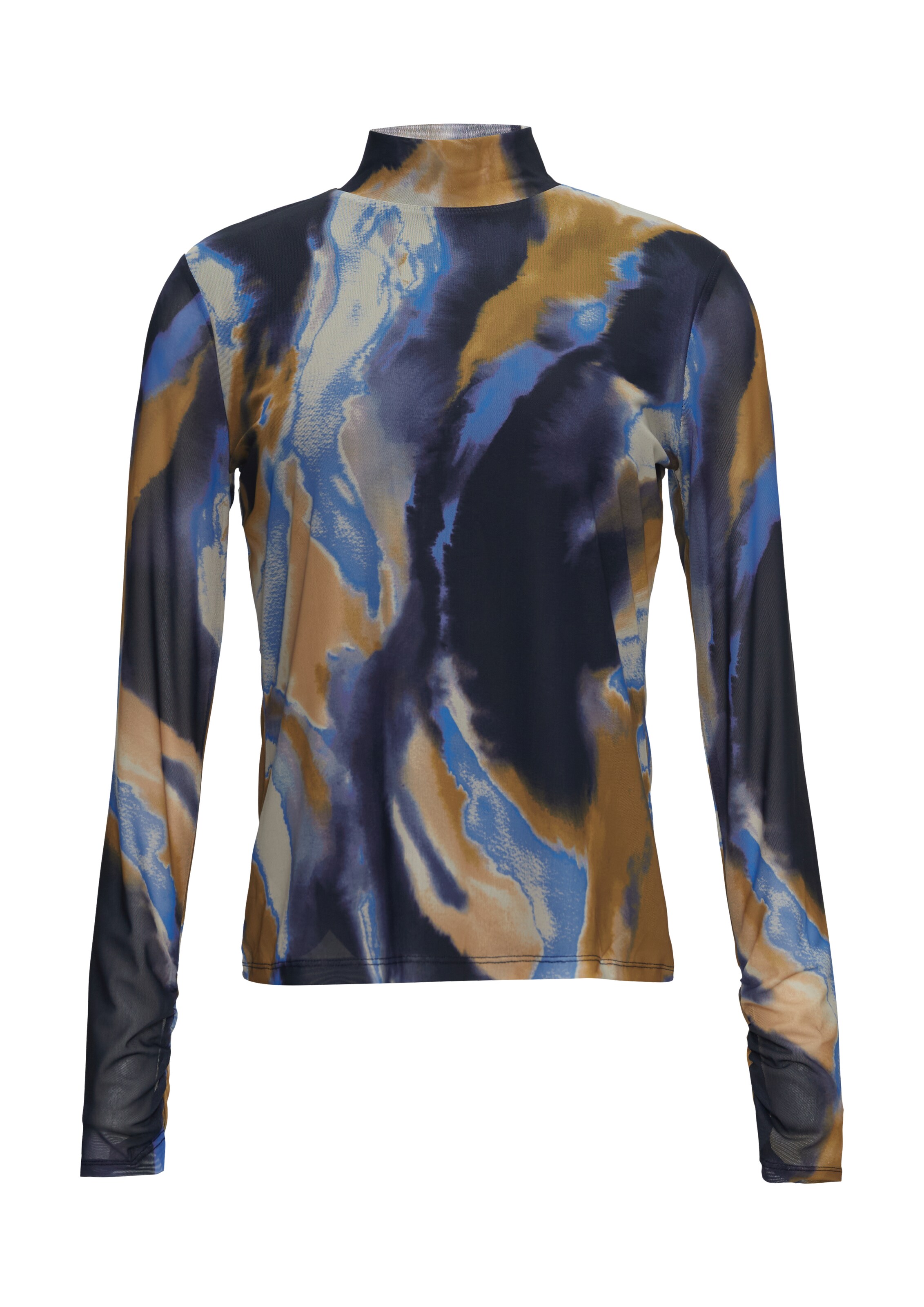 COMMA Shirt in Blau: Vorderseite