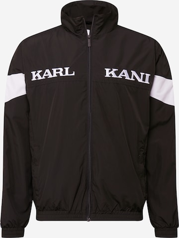 Karl Kani - Chaqueta de entretiempo en negro: frente