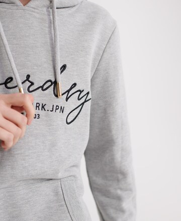 Sweat-shirt 'Alice' Superdry en gris