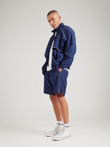 ELLESSE Ohlapna forma Hlače 'KUSAMI' | modra barva