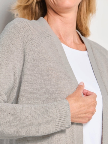 Goldner Gebreid vest in Grijs