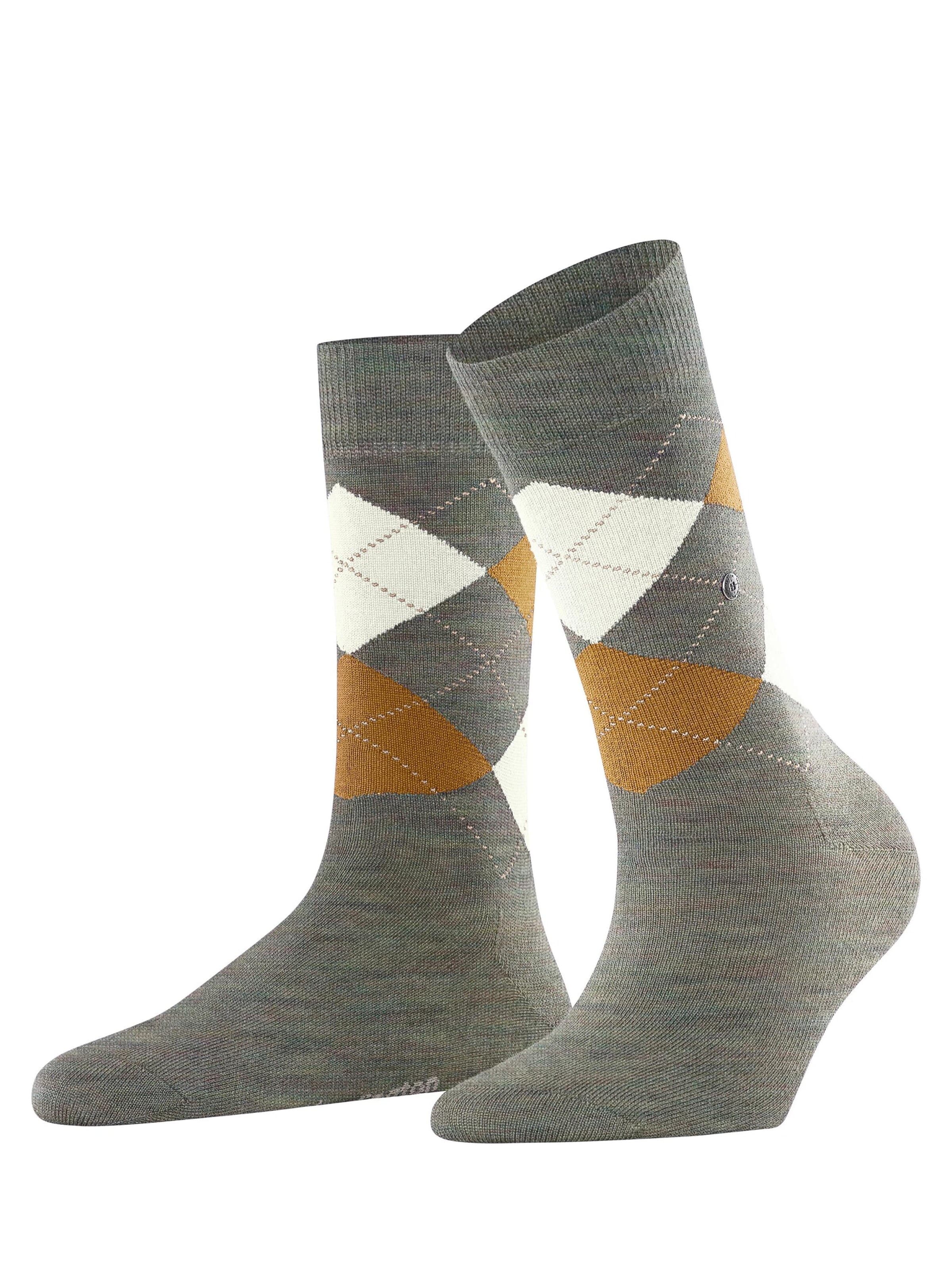 BURLINGTON Socks 'Melange Marylebone' in Grey: front