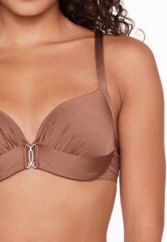 LingaDore - Clásico Top de bikini en marrón