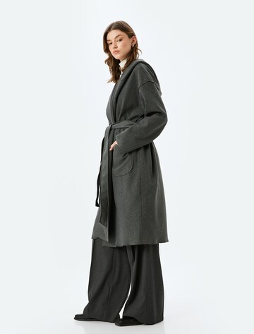 Koton Between-Seasons Coat in Grey