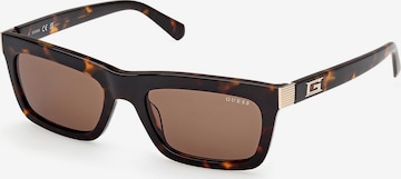GUESS Sonnenbrille in Braun: Vorderseite