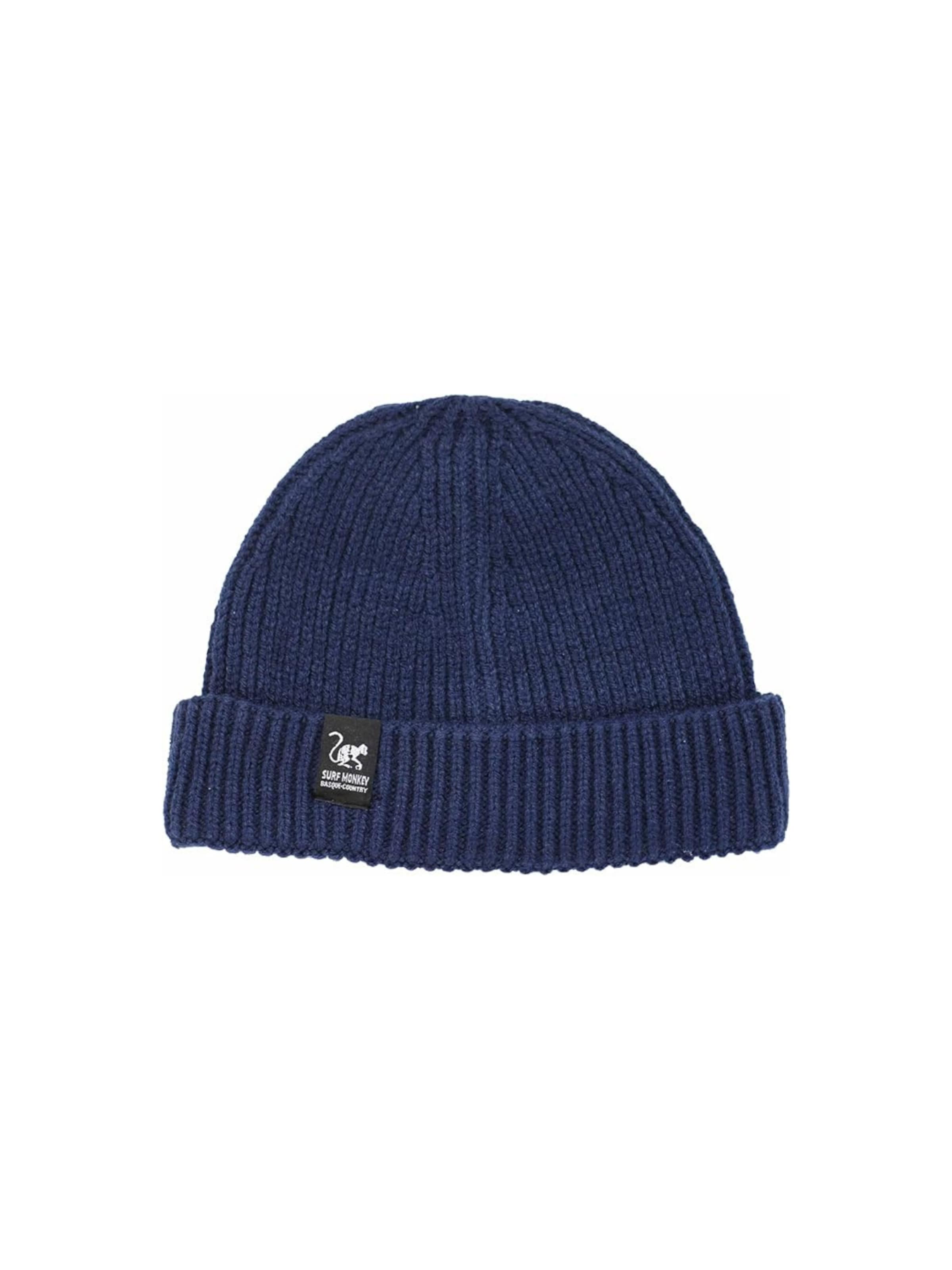 Surf Monkey Muts in Blauw: voorkant