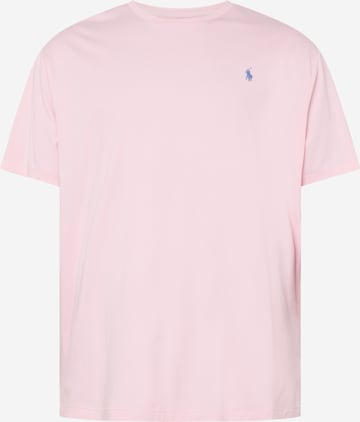 Polo Ralph Lauren Big & Tall Shirt in Pink: front