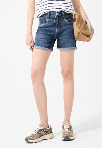 Street One Studio Regular Jeans in Blau: Vorderseite