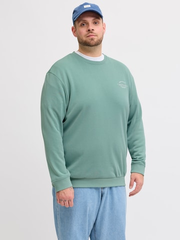 Jack & Jones Plus Sweatshirt in Green: front