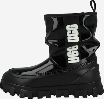 UGG Boots σε μαύρο: μπροστά