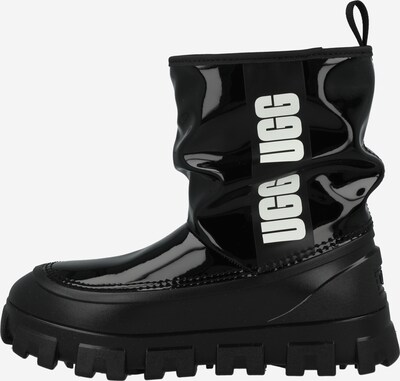 Botine UGG pe negru / alb, Vizualizare produs