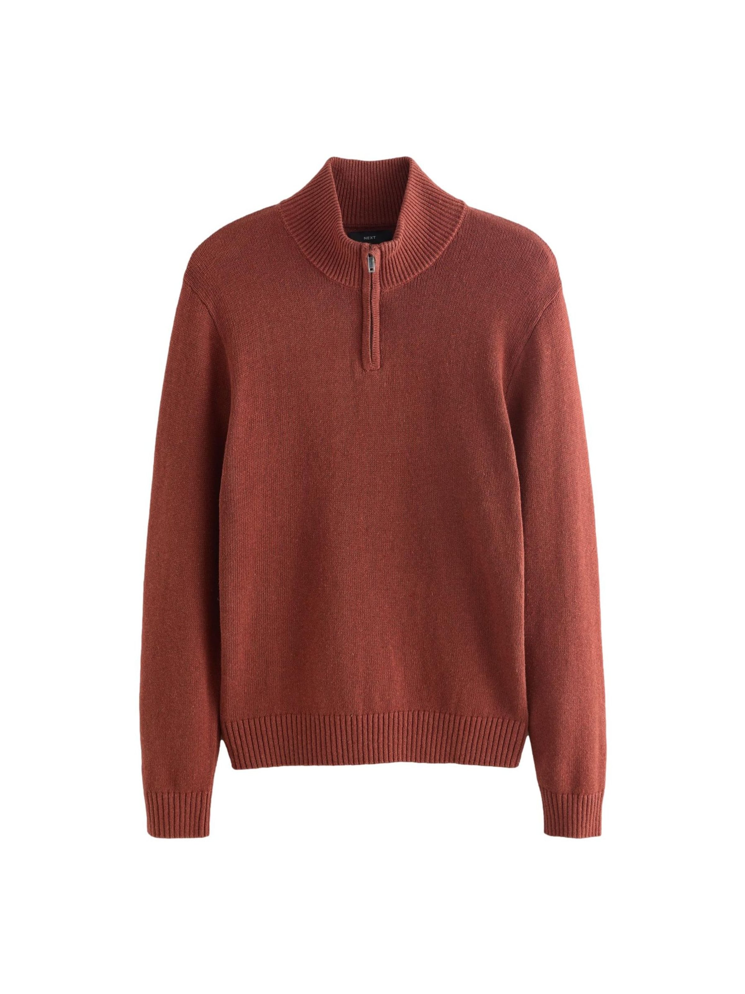 Pullover Next di colore rosso ruggine, Visualizzazione prodotti