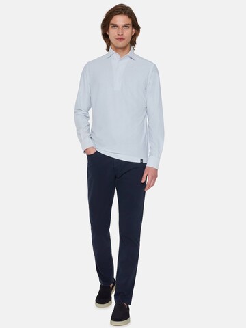 Coupe regular Chemise Boggi Milano en bleu