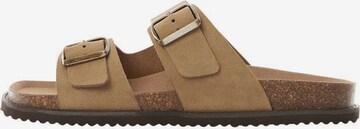 MANGO MAN Sandals in Beige: front