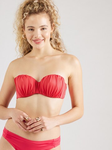 Dorina Bandeau Bikini top in Pink: front