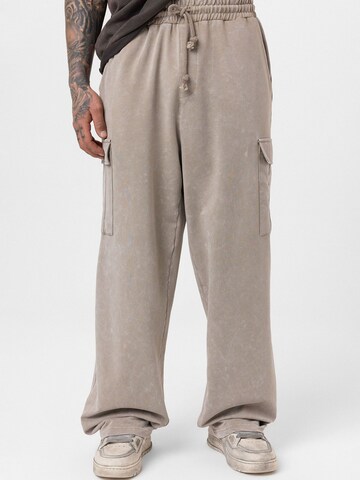 Dandalo Loose fit Cargo trousers in Beige: front