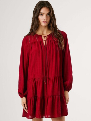 Pepe Jeans Dress 'Paule' in Red: front