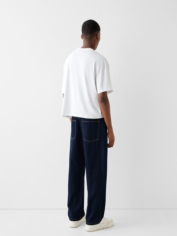 Bershka Loose fit Jeans in Blue