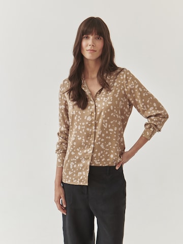 TATUUM Bluse 'Nika' in Beige: Vorderseite