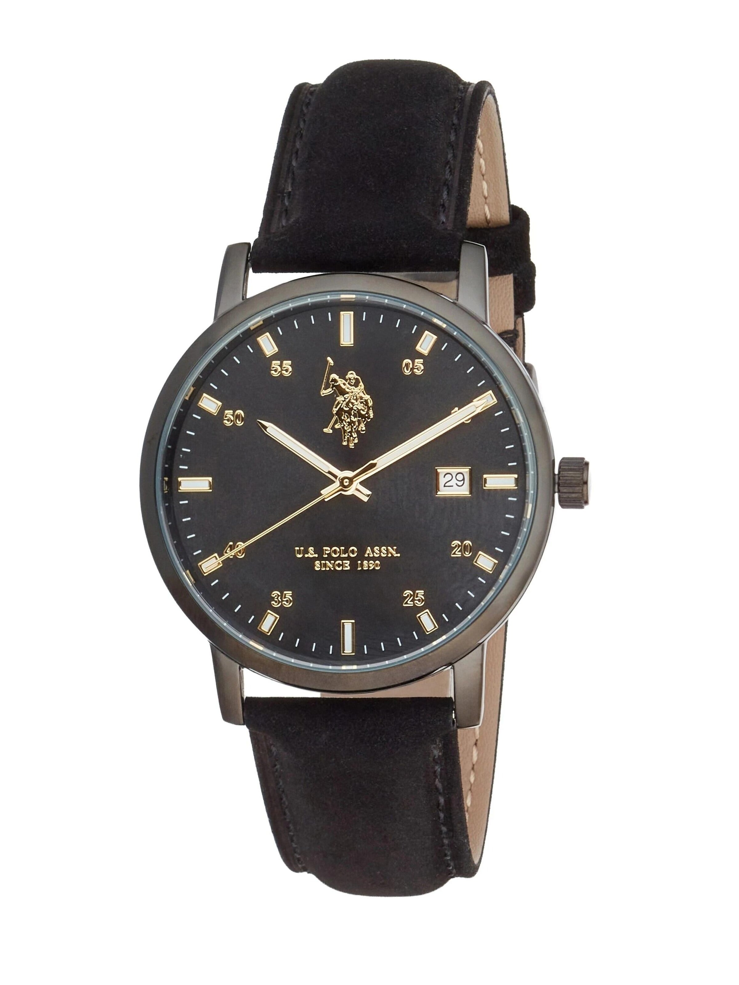 Montre à affichage analogique 'Osman' U.S. POLO ASSN. en gris : devant