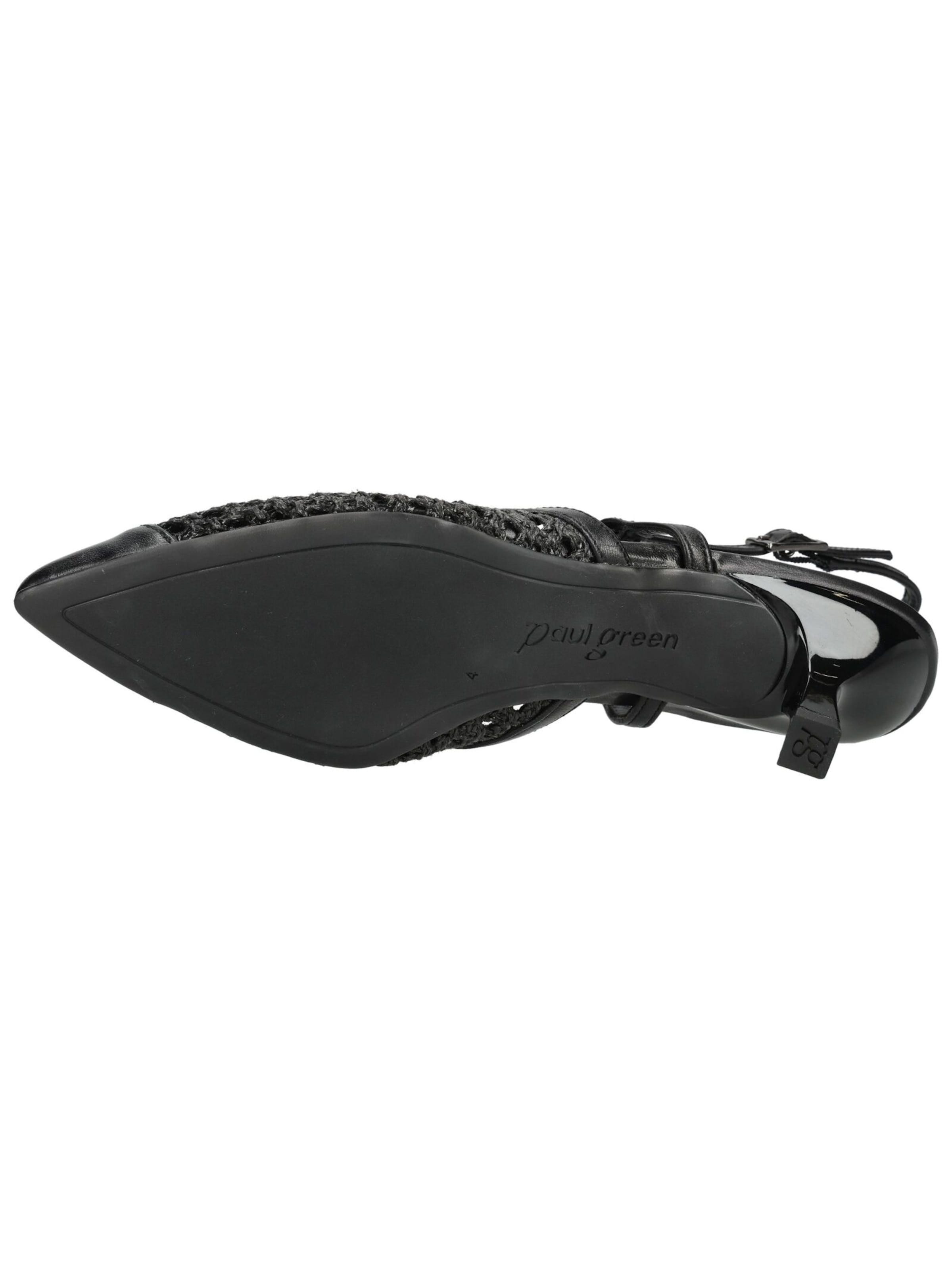 Escarpins à bride arrière Paul Green en noir