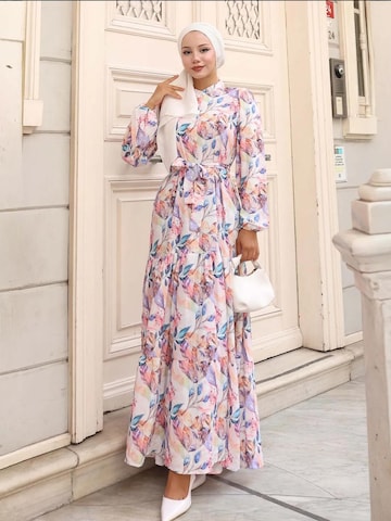 Bigdart - Vestido em rosa: frente