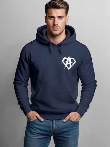 Neverless Sweatshirt 'Anarchy Gym' in Blue