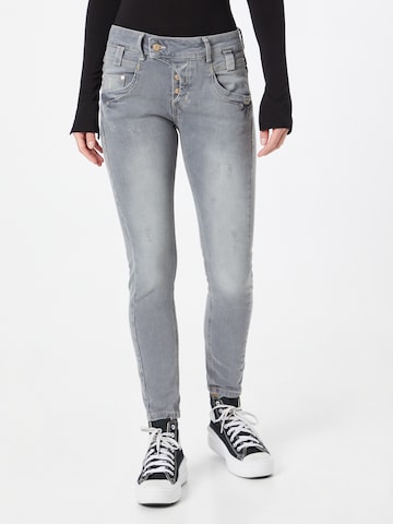 Gang Skinny Jeans 'Marge' in Grey: front