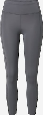 UNDER ARMOUR Skinny Sportbroek 'Fly Fast 3.0' in Grijs: voorkant