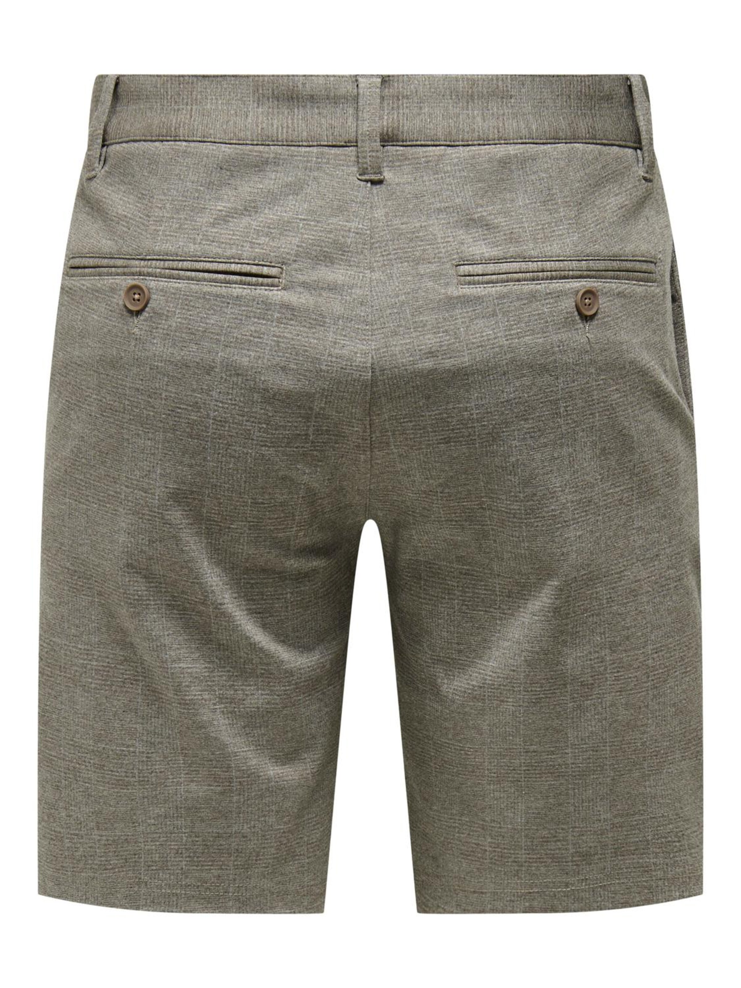 Regular Pantalon chino 'Mark' Only & Sons en gris