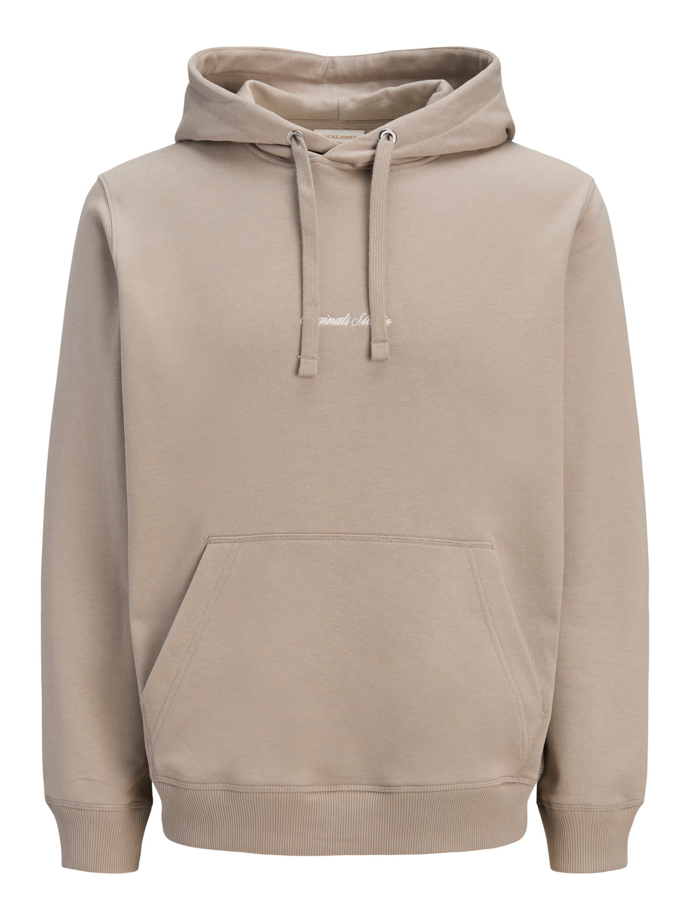 JACK & JONES Sweat-shirt en gris, Vue avec produit