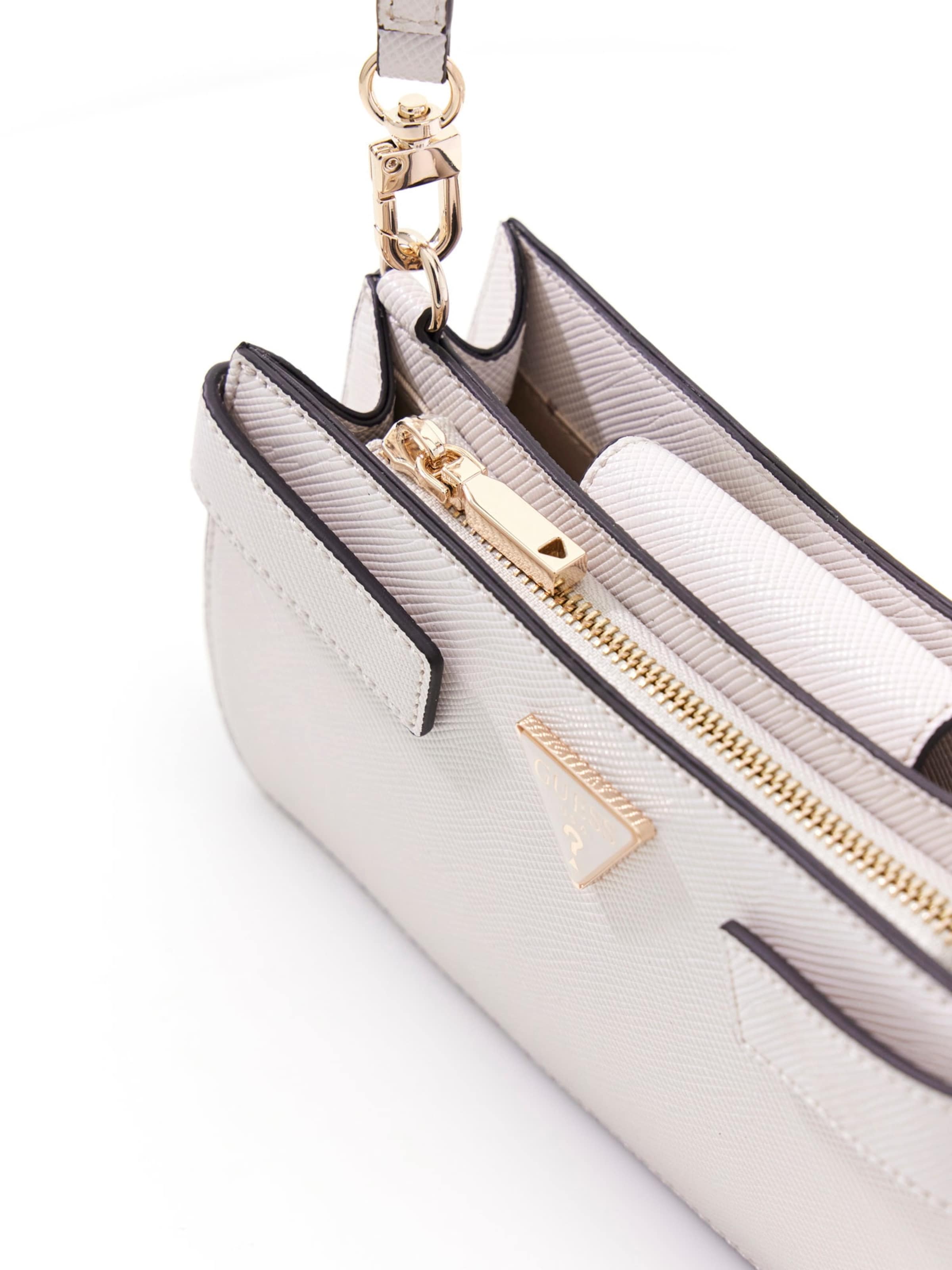 GUESS Чанта с презрамки 'SERENOVA' в бяло