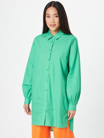 Camicia da donna di ICHI in verde: frontale