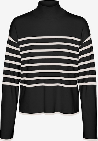 VERO MODA Pullover 'NEW HAPPINESS' in Schwarz: predná strana