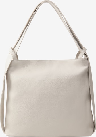 Usha Shoulder Bag in Beige: front