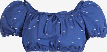 FRESHLIONS Top 'FREDERIKE' in Blau: Vorderseite