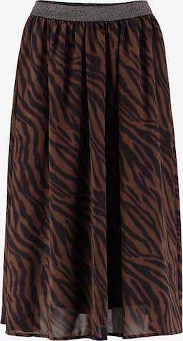 Hailys Skirt 'Gina' in Brown: front