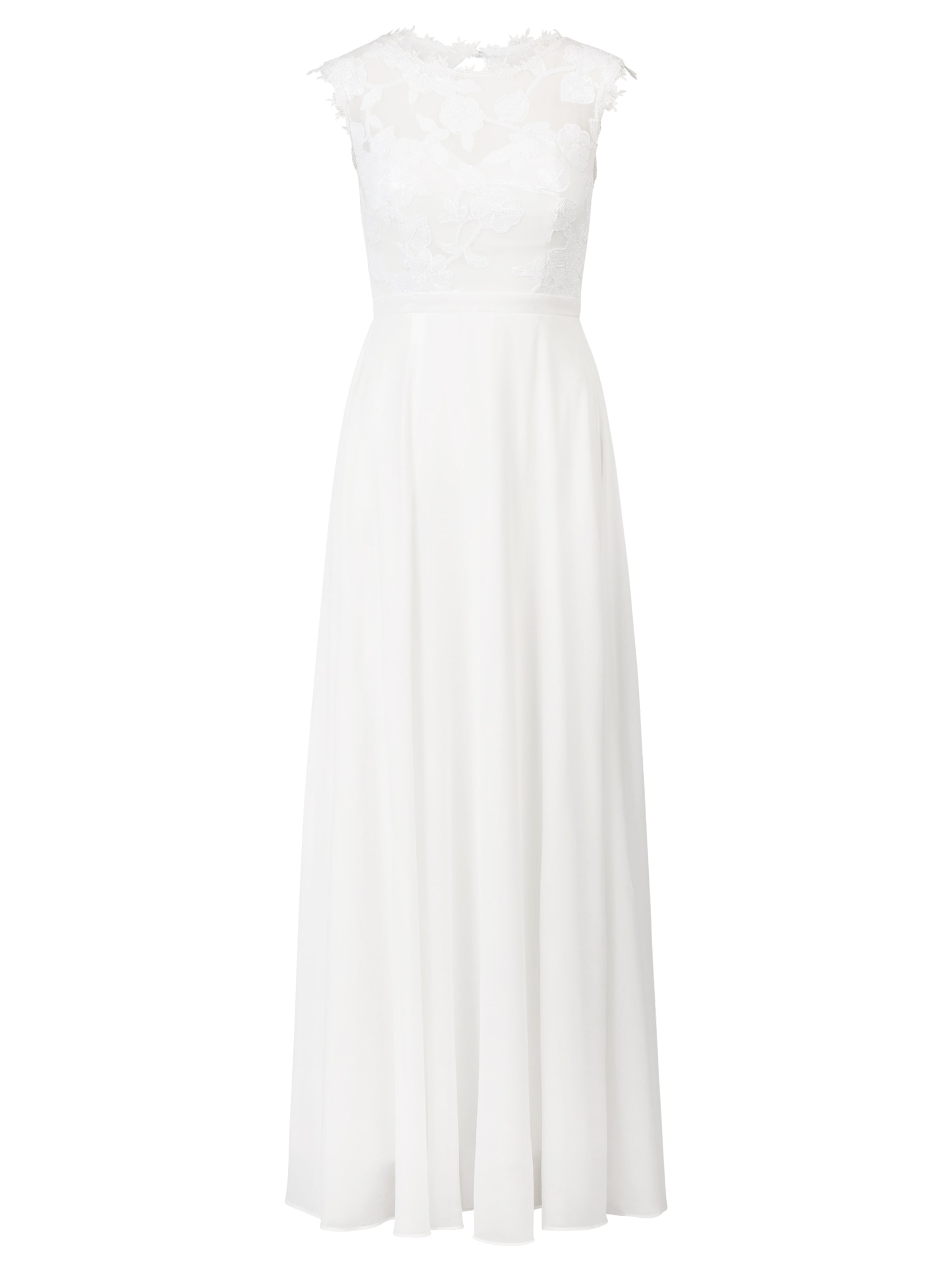 Kraimod Βραδινό φόρεμα σε λευκό: μπροστά