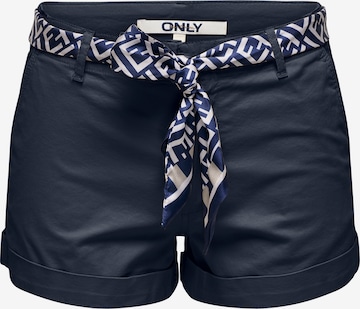 ONLY Regular Панталон 'ONLEvelyn' в синьо: отпред