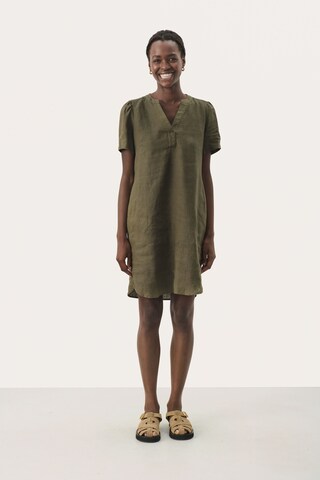 Robe fourreau 'AminasePW' Part Two en vert