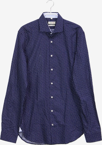 paul by Paul Kehl Zürich Button Up Shirt in S in Blue: front