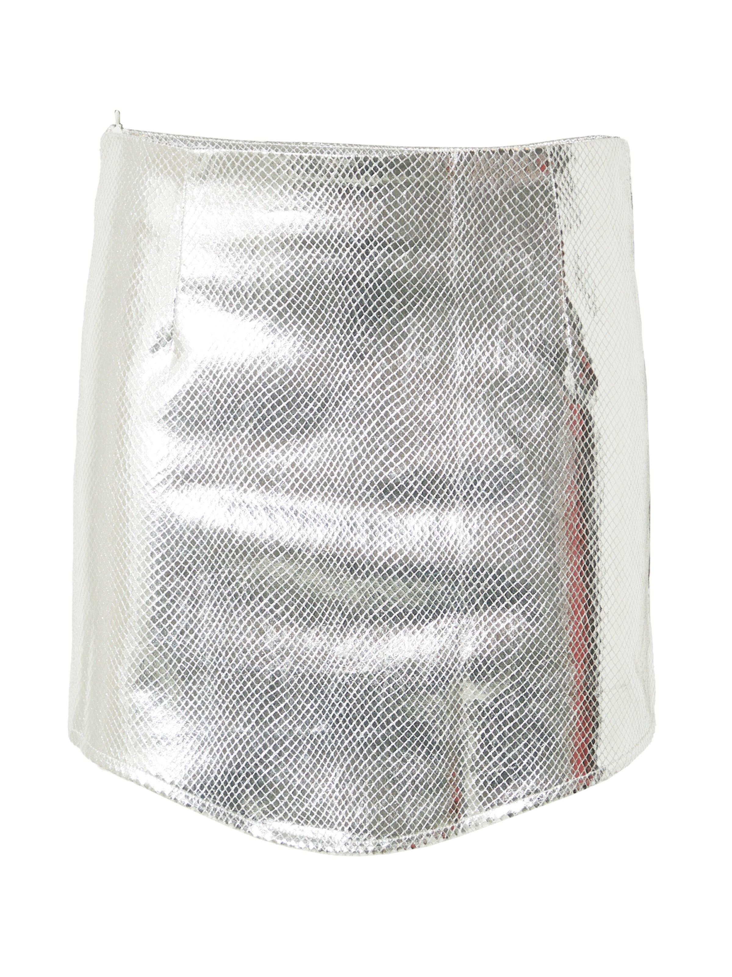 4th &amp; Reckless Spódnica &#x27;REMY&#x27; w kolorze srebrny: przód