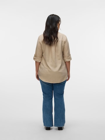 Vero Moda Curve - Blusa 'VMMelaney' en verde