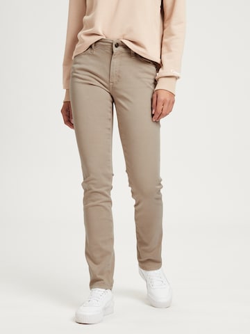 Cross Jeans Slim fit Jeans 'Anya' in Beige: front