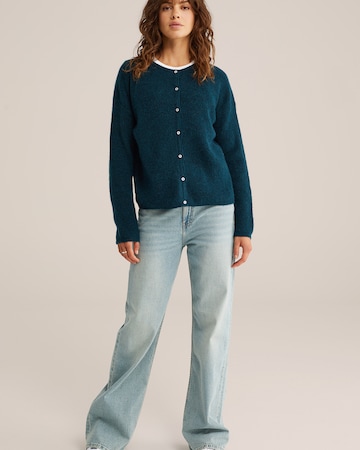 WE Fashion Neuletakki värissä sininen