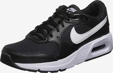 Baskets basses 'Air Max' Nike Sportswear en noir : devant