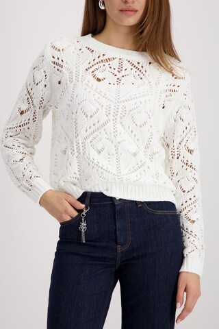 monari Pullover in Weiß